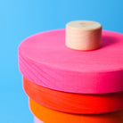 Grimm's - Conical Tower Neon Pink - Grimm's - littleyoyo.ca