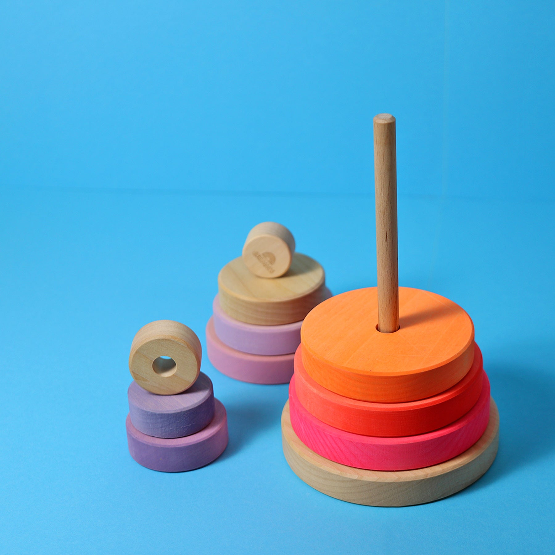 Grimm's - Conical Tower Neon Pink - Grimm's - littleyoyo.ca