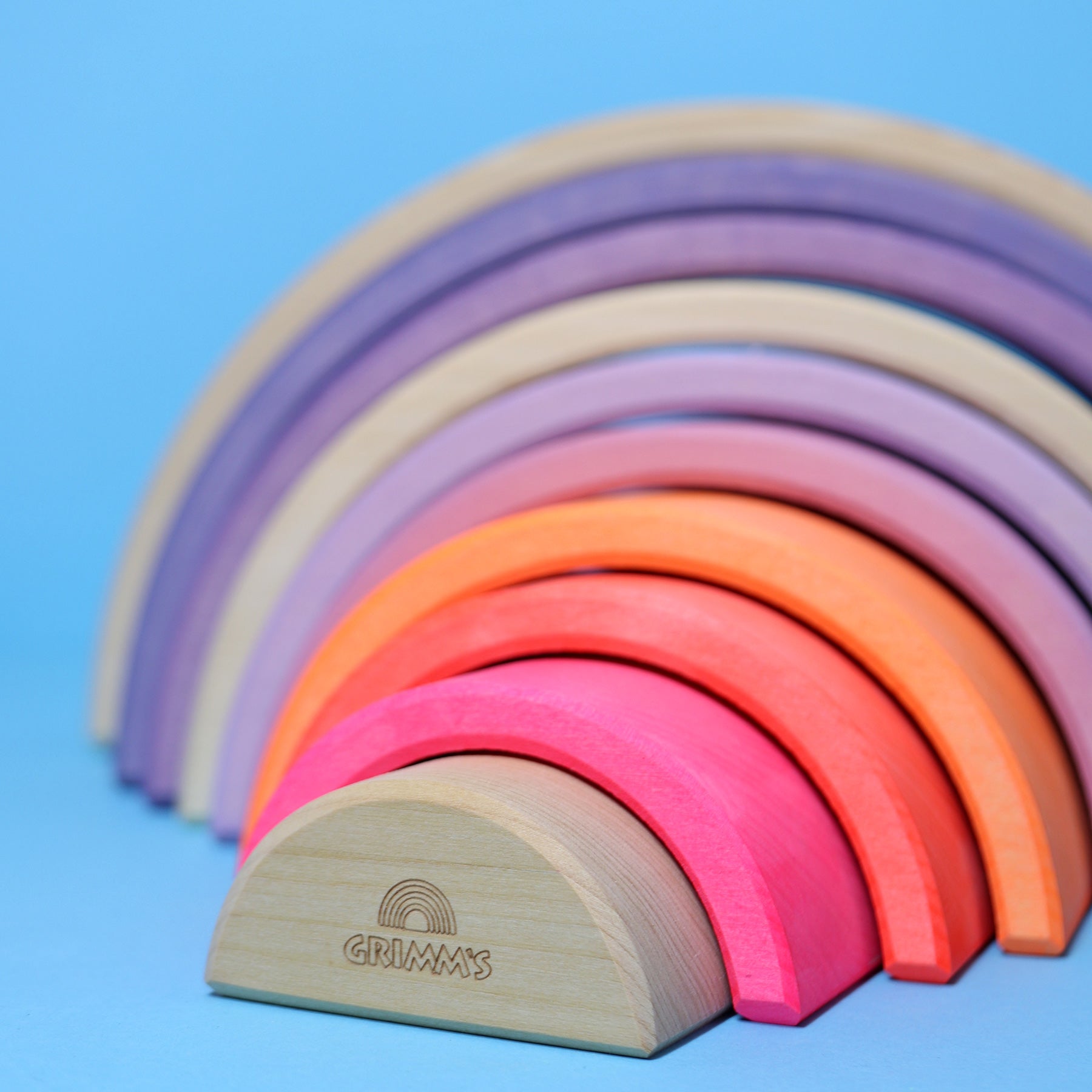 Grimm's - Rainbow Neon Pink - Grimm's - littleyoyo.ca