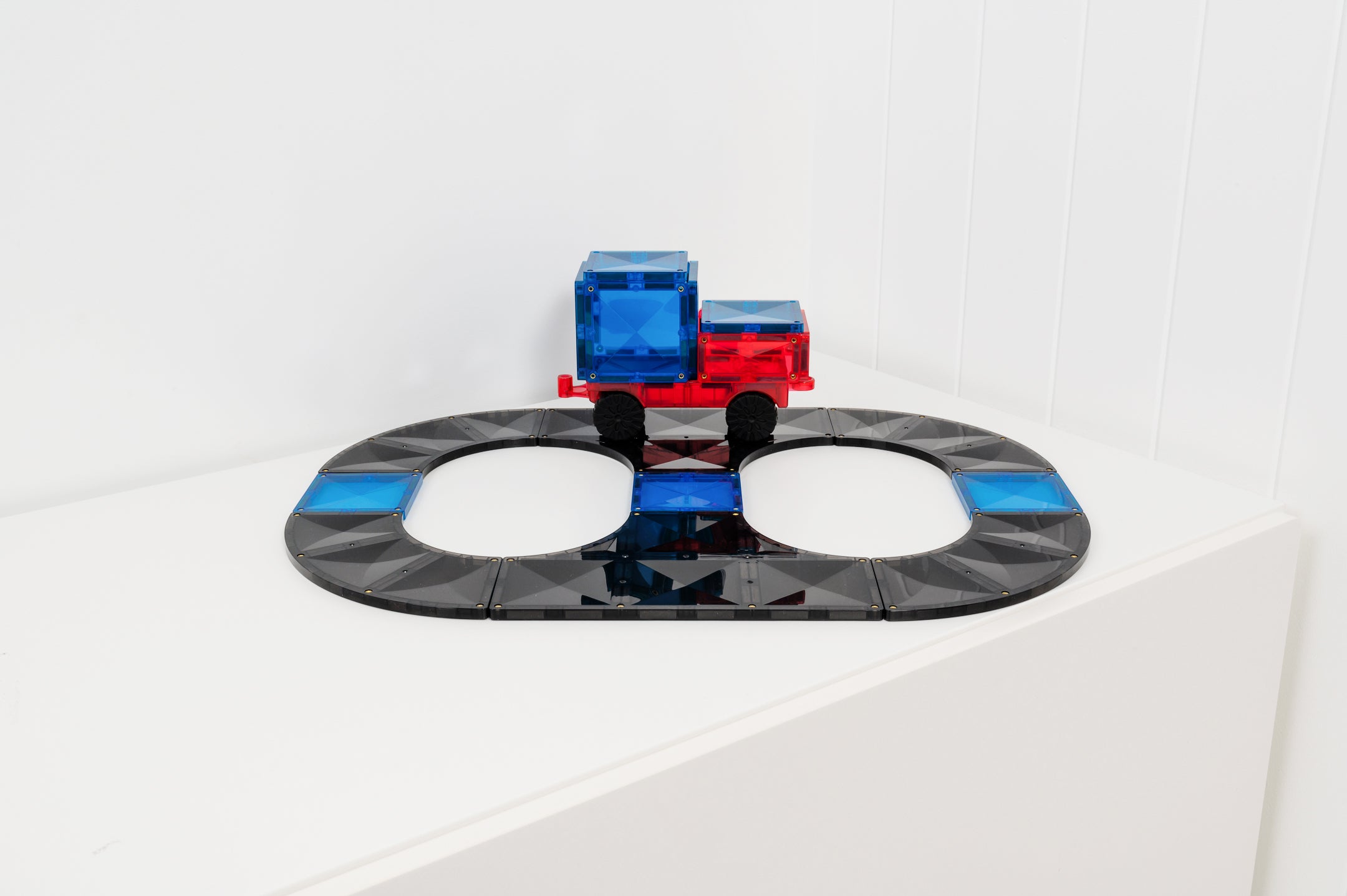 Connetix - Ramps and Intersections Pack - 16 Piece Creative Roads Magnetic Tiles - Connetix - littleyoyo.ca