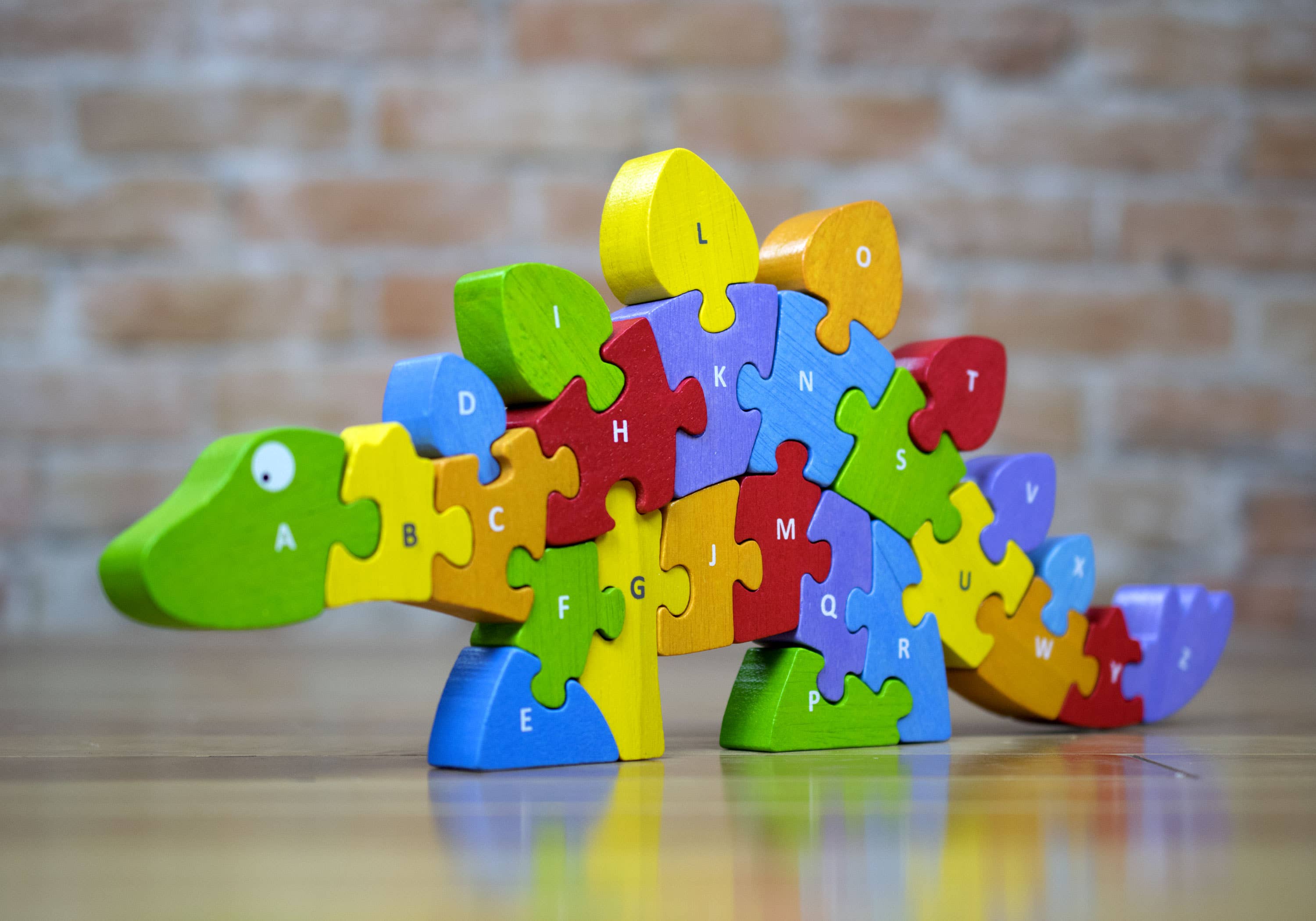 BeginAgain - Dinosaur A to Z Puzzle - BeginAgain - littleyoyo.ca