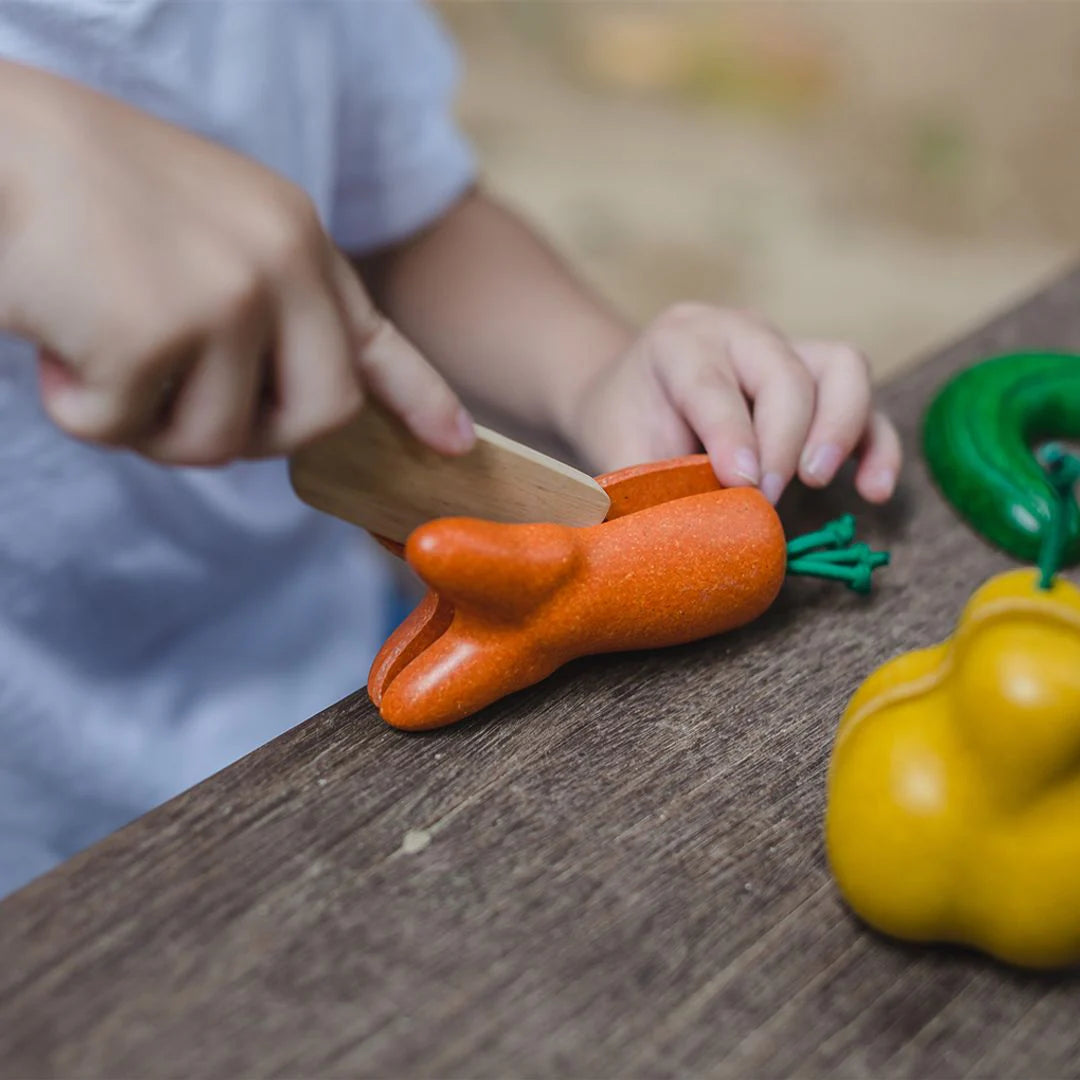 PlanToys - Wonky Fruit & Vegetables - PlanToys - littleyoyo.ca