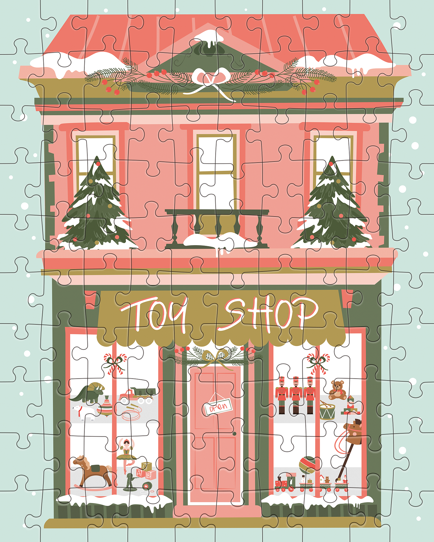 Christmas at the Toy Shop by Angela Nickeas - JIGGY Junior 100pc