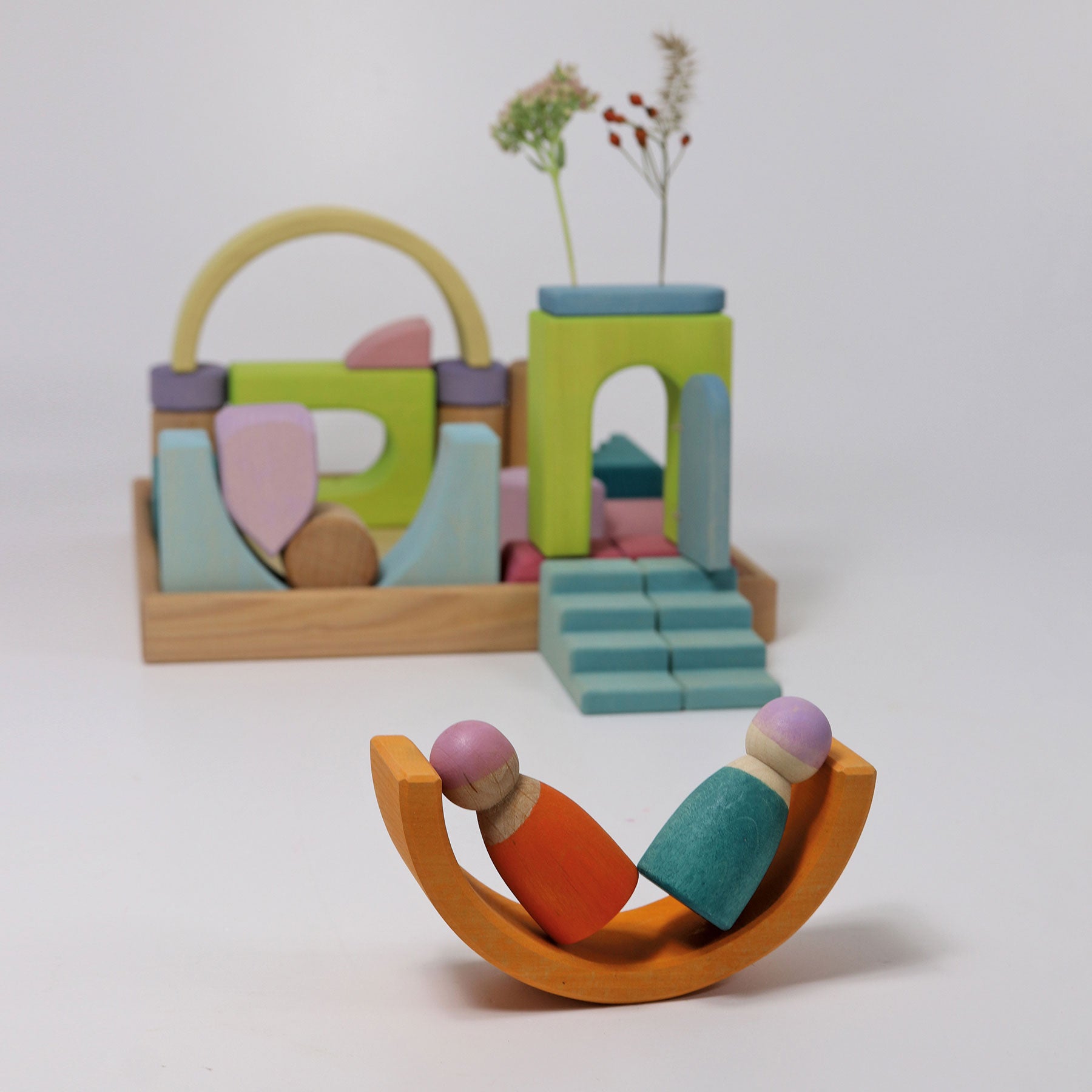 Grimm's - Building World Cloud Play - Grimm's - littleyoyo.ca