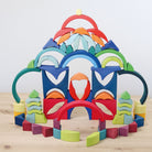 Grimm's - Building Set - Arcs in Squares - Grimm's - littleyoyo.ca
