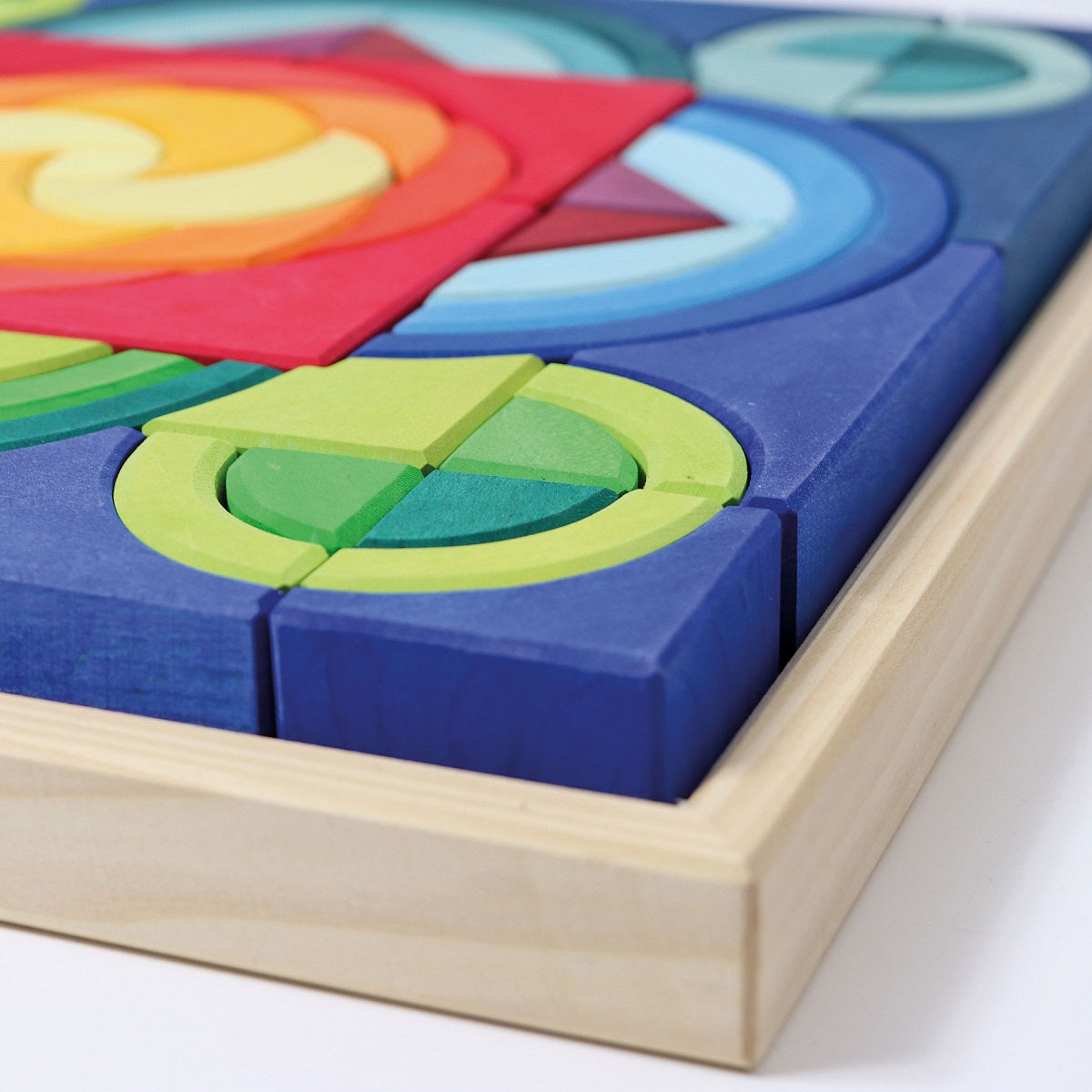 Grimm's - Building Set - Arcs in Squares - Grimm's - littleyoyo.ca