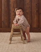 Quincy Mae Callie Romper Christmas Plaid
