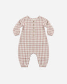 Quincy Mae Woven Jumpsuit Christmas Plaid