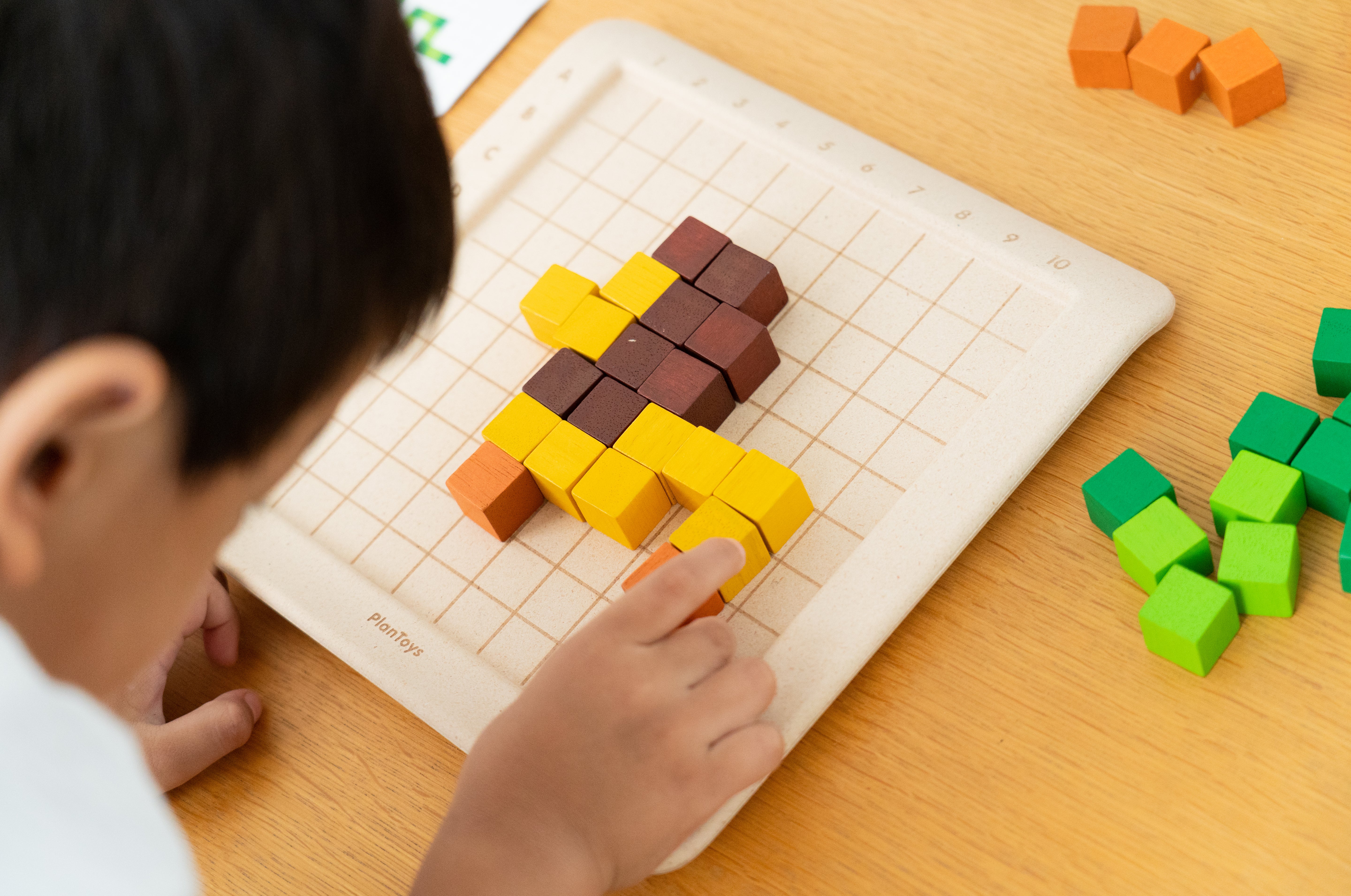 PlanToys - 100 Counting Cubes - Unit Plus - PlanToys - littleyoyo.ca