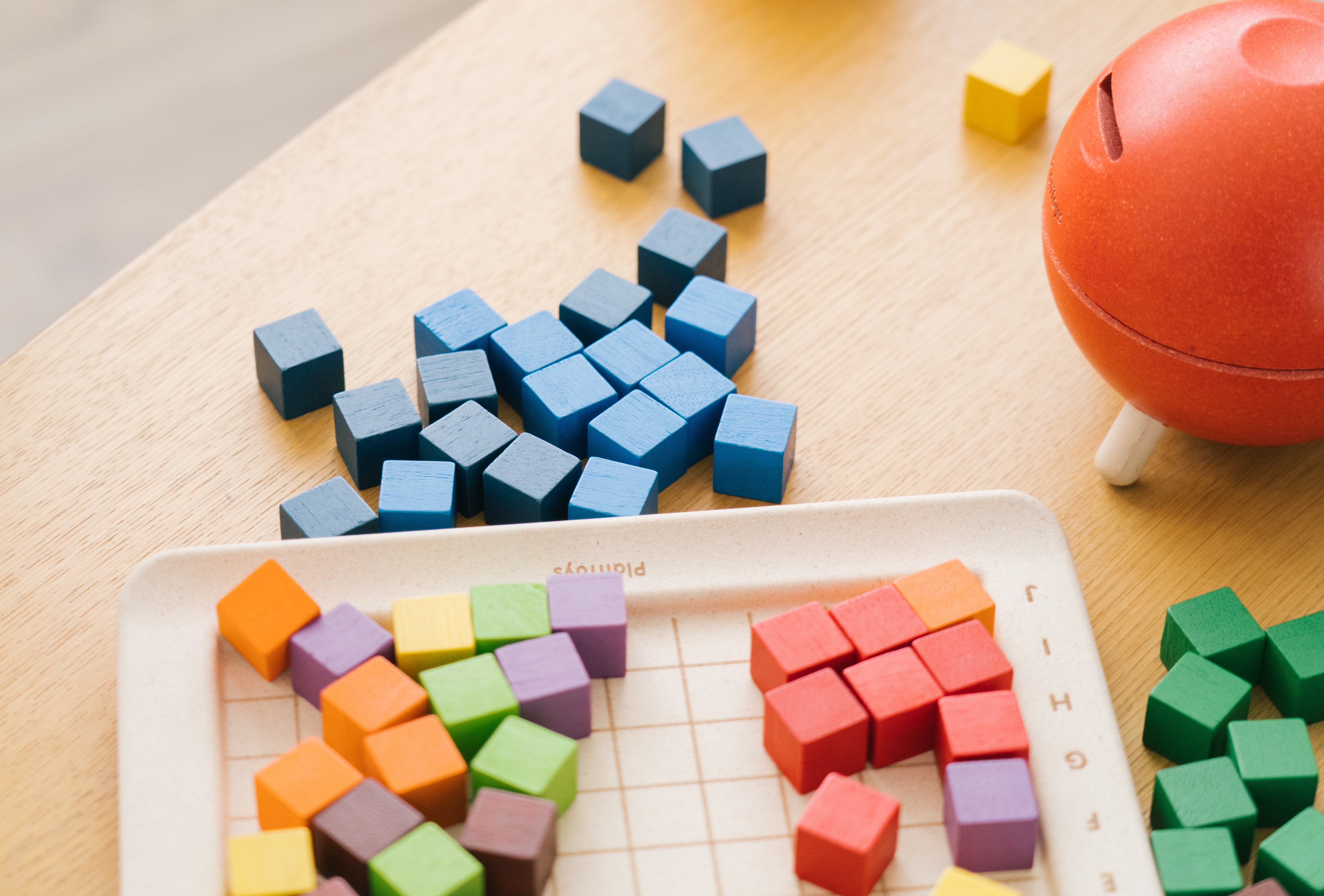 PlanToys - 100 Counting Cubes - Unit Plus - PlanToys - littleyoyo.ca