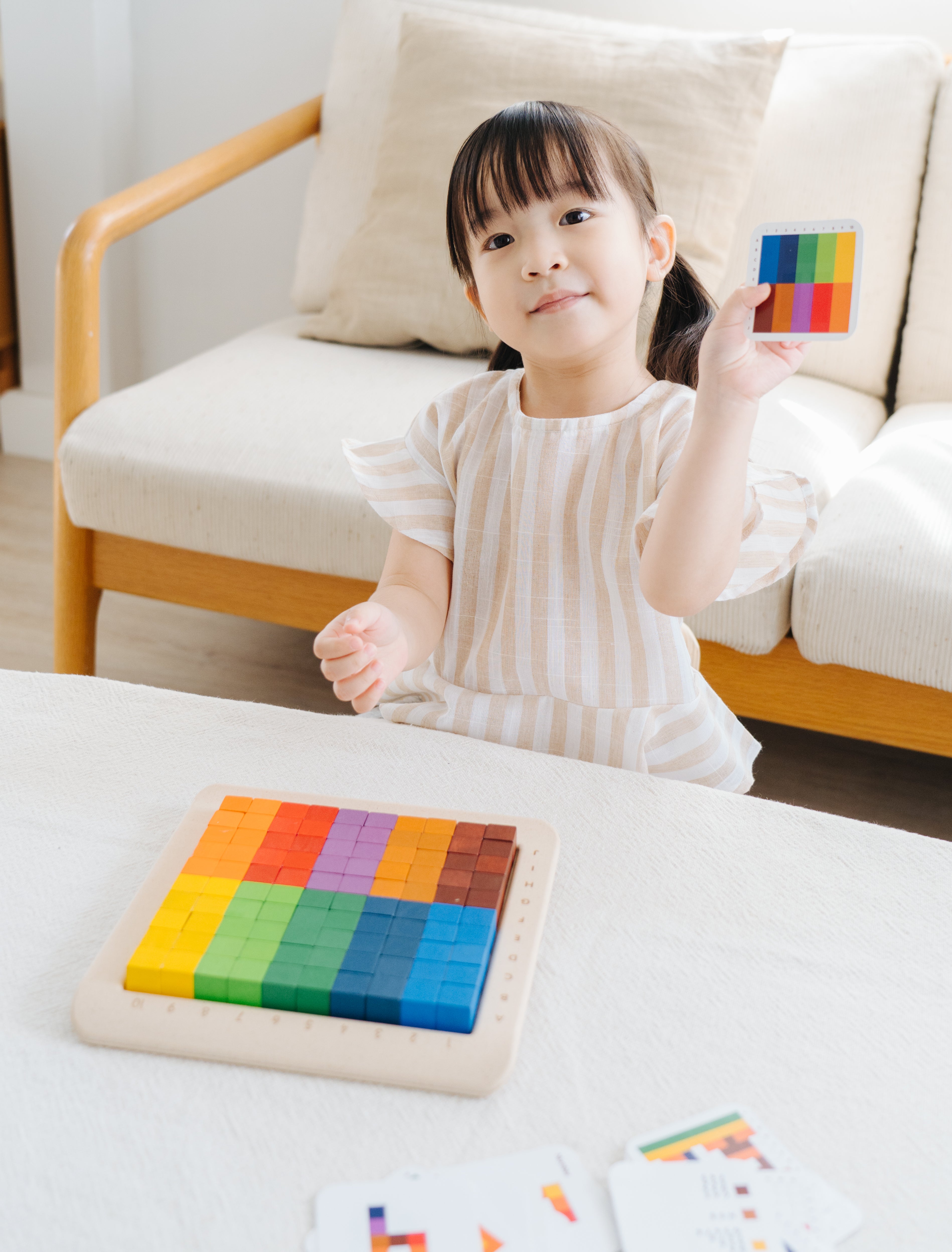 PlanToys - 100 Counting Cubes - Unit Plus - PlanToys - littleyoyo.ca