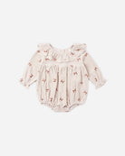 Quincy Mae Wendy Romper Red Bows