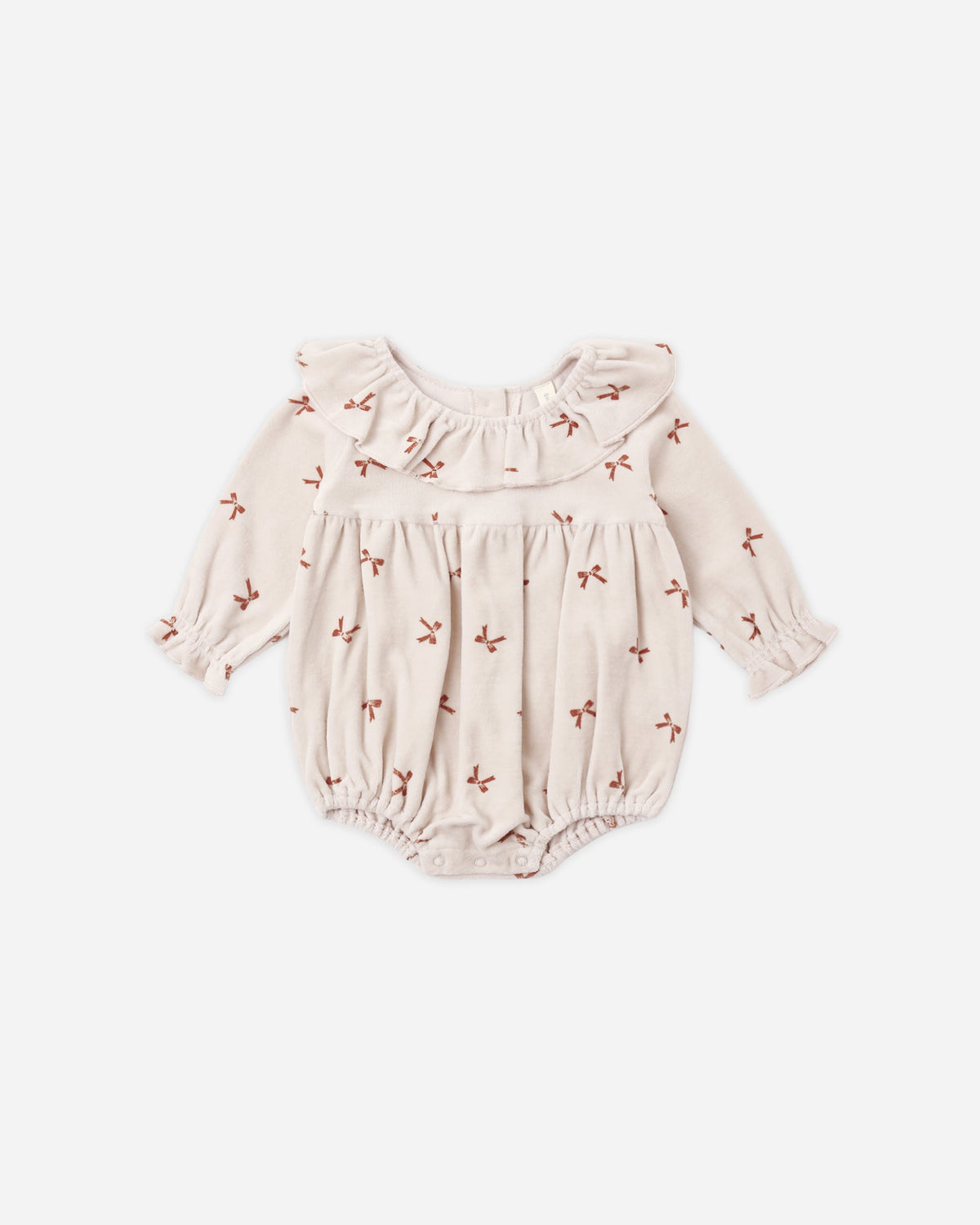 Quincy Mae Wendy Romper Red Bows