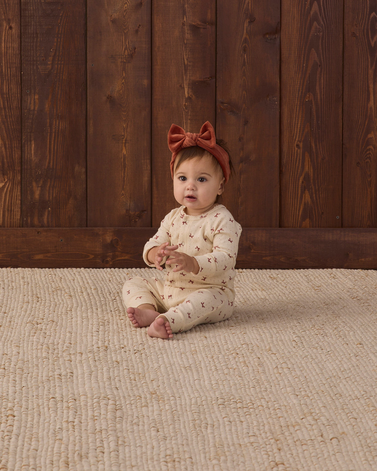 Quincy Mae Long John Red Bows