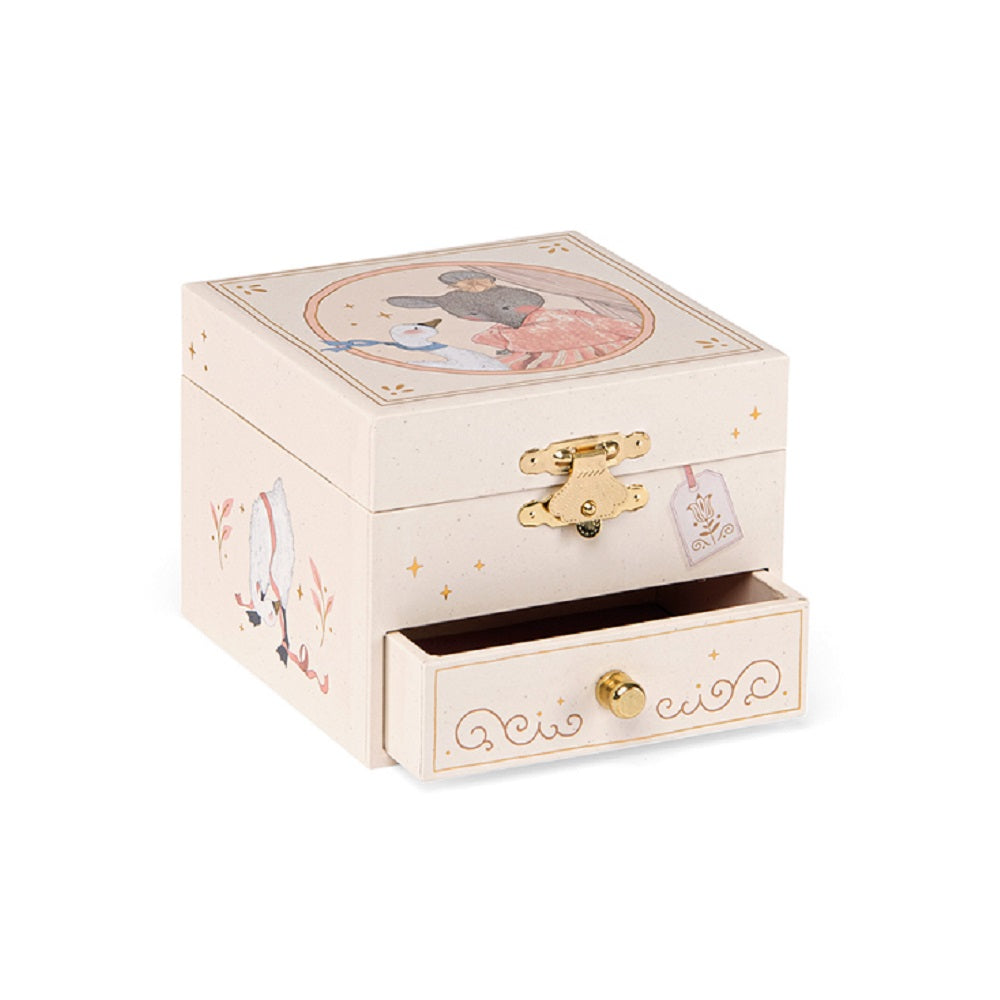 Moulin Roty - Petite ecole de danse - Musical Jewellery Box - Moulin Roty - littleyoyo.ca