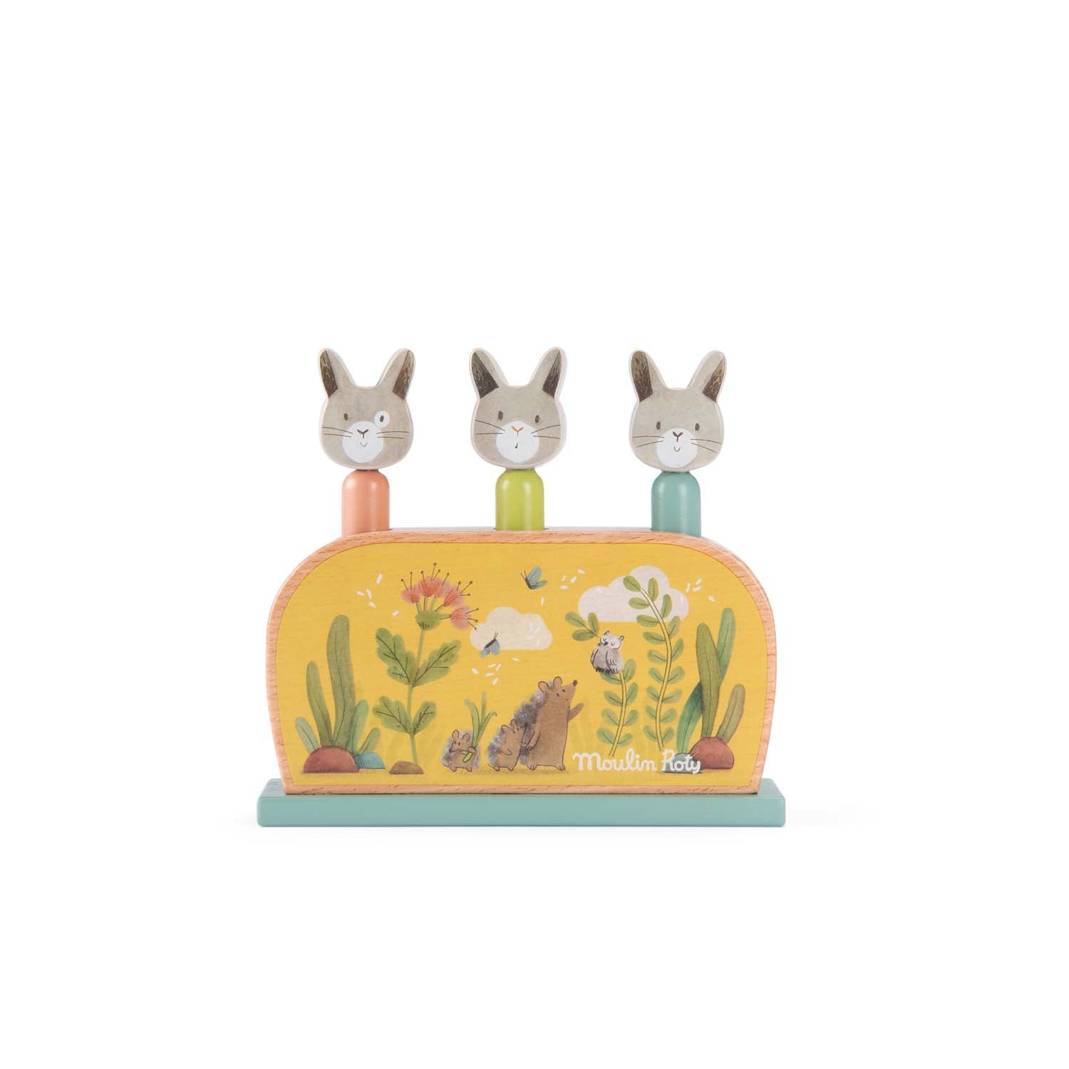 Moulin Roty - Trois Petits Lapins - Pop-up Toy - Moulin Roty - littleyoyo.ca
