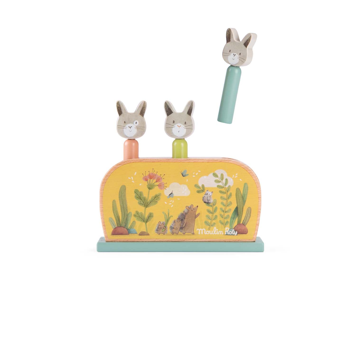 Moulin Roty - Trois Petits Lapins - Pop-up Toy - Moulin Roty - littleyoyo.ca