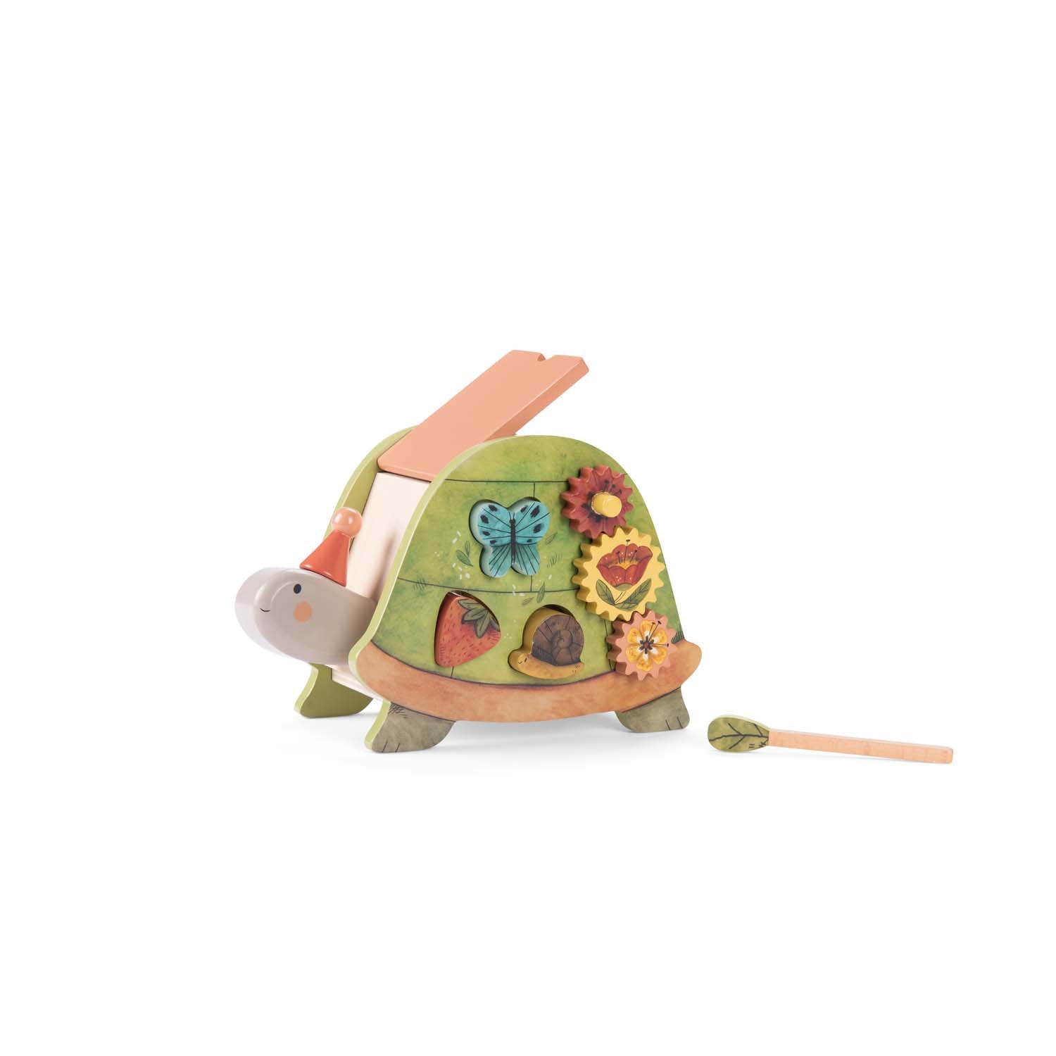 Moulin Roty - Trois Petits Lapins - Activity Turtle - Moulin Roty - littleyoyo.ca