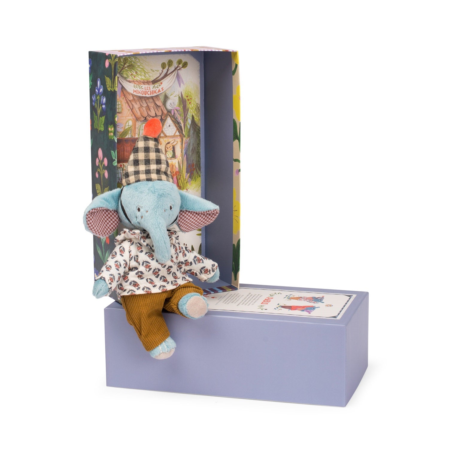 Moulin Roty - Les Minouchkas - Pablo the Elephant - Moulin Roty - littleyoyo.ca