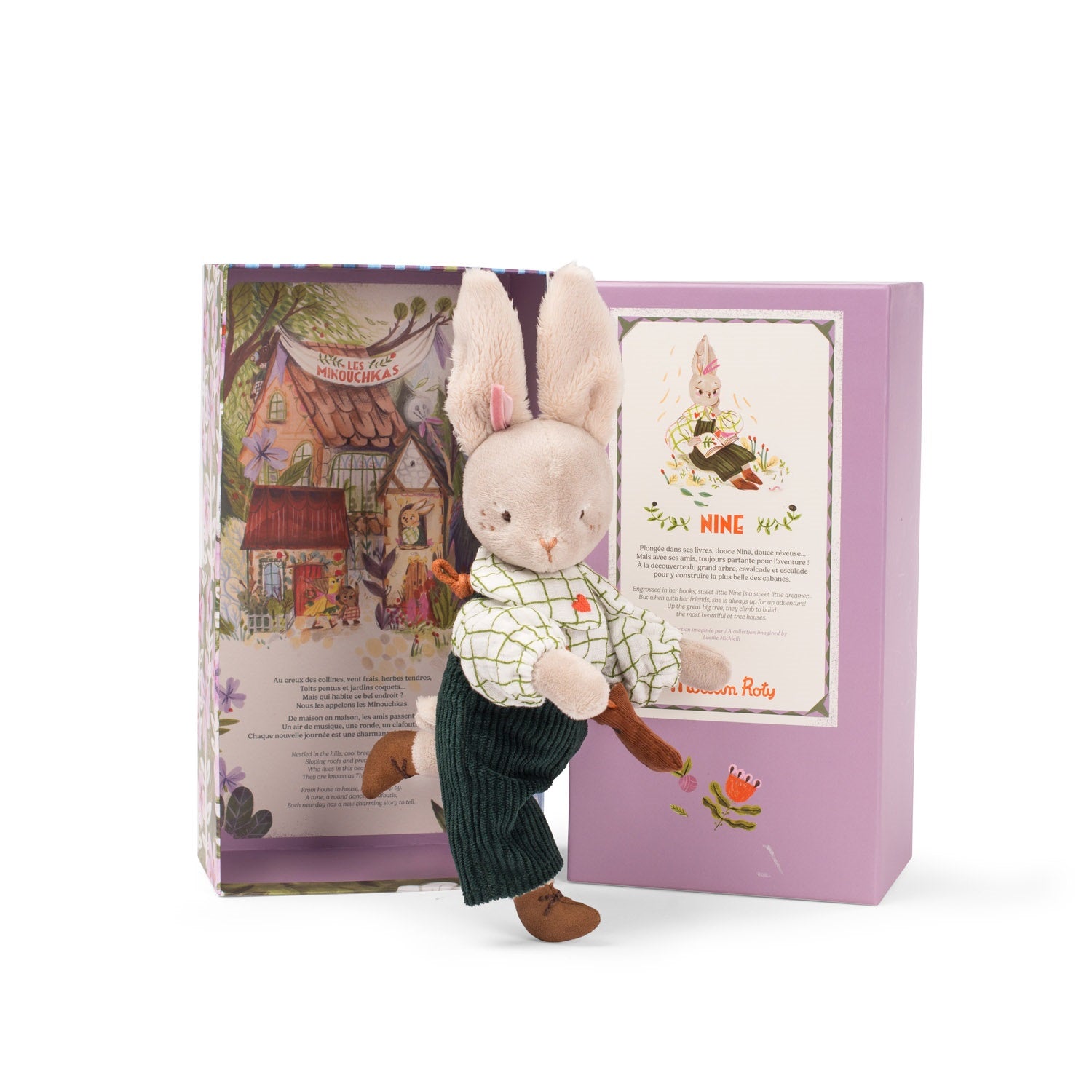 Moulin Roty - Les Minouchkas - Nine the Rabbit - Moulin Roty - littleyoyo.ca