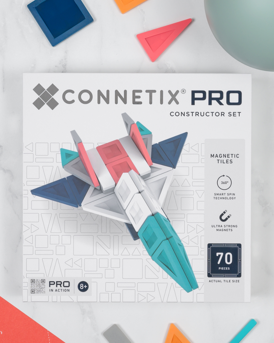 Connetix - 16 Piece Creative Roads - Ramps and Intersections Pack ...