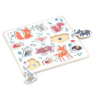 Vilac - Forest Animals Peg Puzzle - Sarah Betz - Vilac - littleyoyo.ca