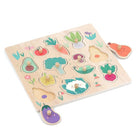 Vilac - Vegetables Peg Puzzle - Sarah Betz - Vilac - littleyoyo.ca