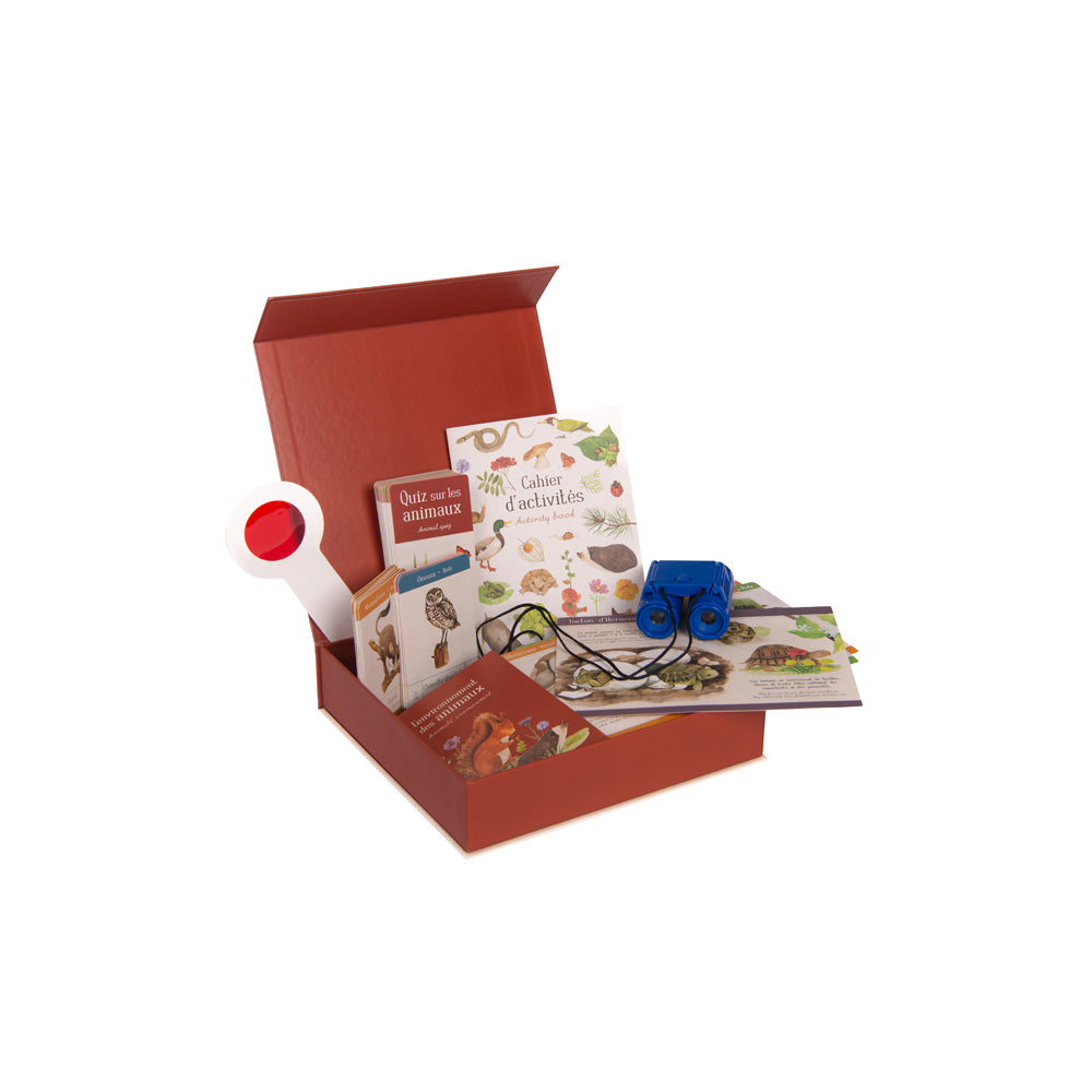 Moulin Roty - Le Jardinier - Discovery of Animal Box - Moulin Roty - littleyoyo.ca