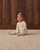 Quincy Mae Bamboo Zip Footie Forest Friends