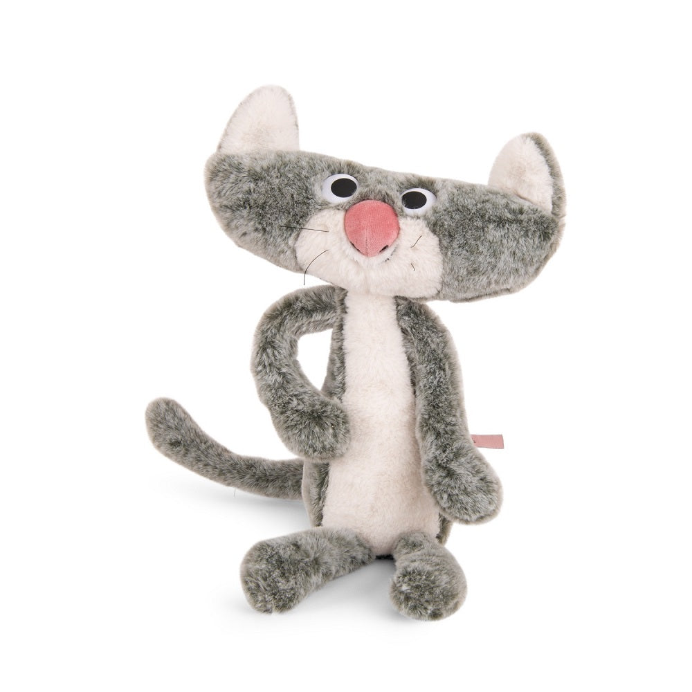 Moulin Roty - L'ecole des loisirs - Chien Pourri - Flat Cat Soft Toy - Moulin Roty - littleyoyo.ca