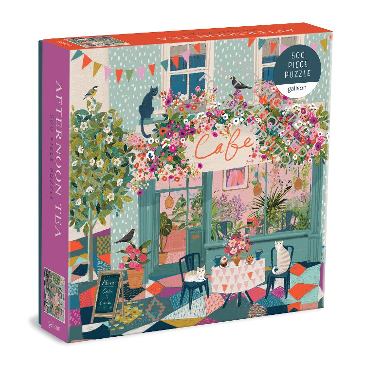 Galison - Afternoon Tea - 500pc Jigsaw Puzzle