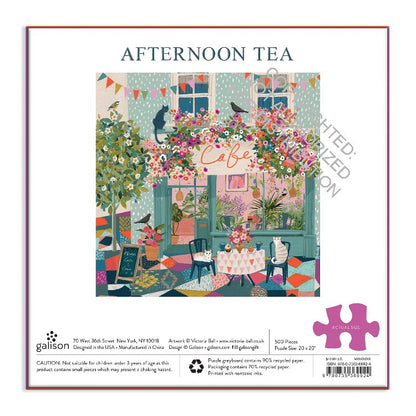 Galison - Afternoon Tea - 500pc Jigsaw Puzzle