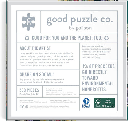 Good Puzzle Co. Gardener's Nook - 500pc Jigsaw Puzzle