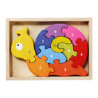 BeginAgain - Number Snail Puzzle - BeginAgain - littleyoyo.ca