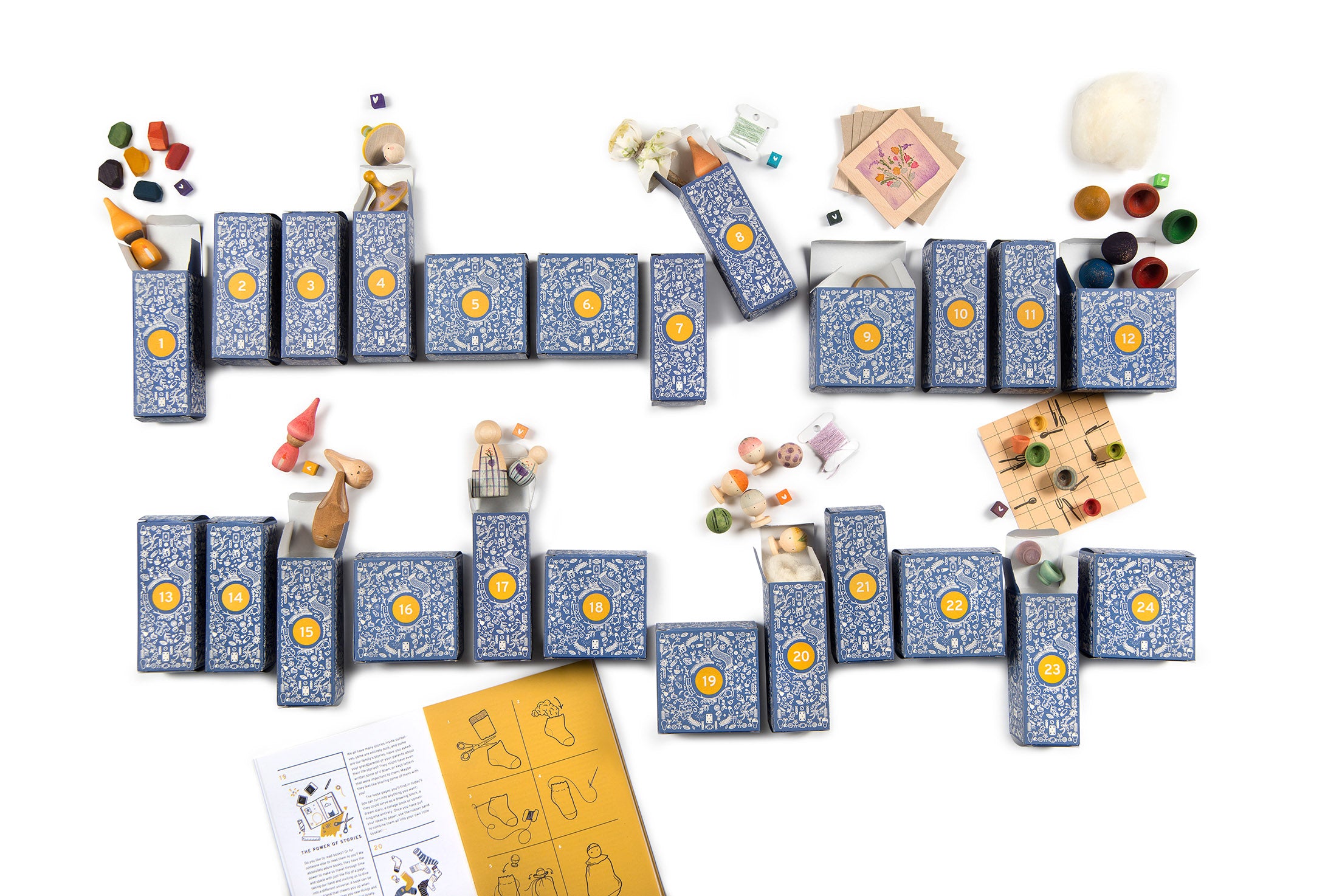 Grapat - Wood Advent Calendar 2024 Edition - Grapat - littleyoyo.ca