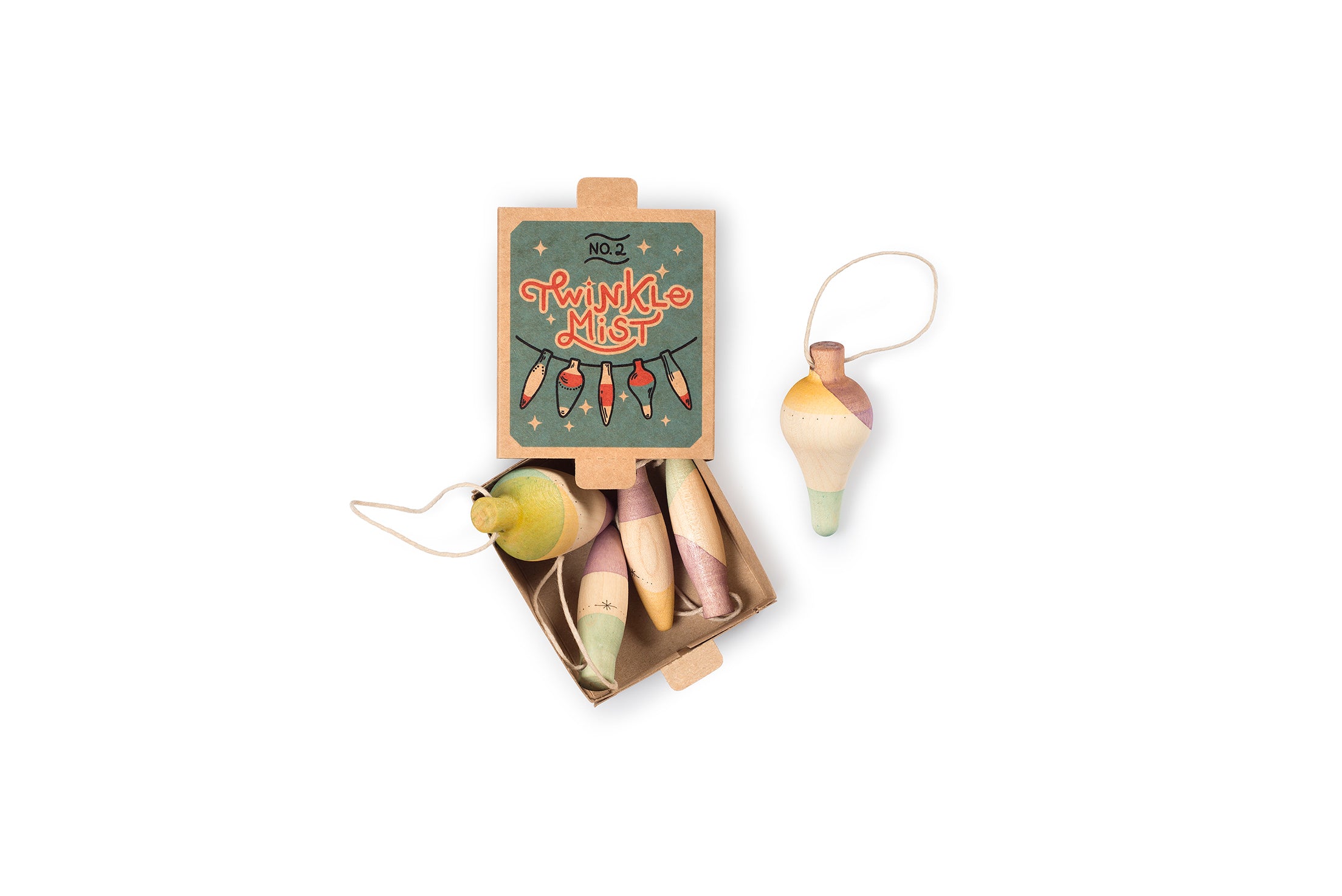 Grapat - Wood Christmas Ornament - Grapat - littleyoyo.ca
