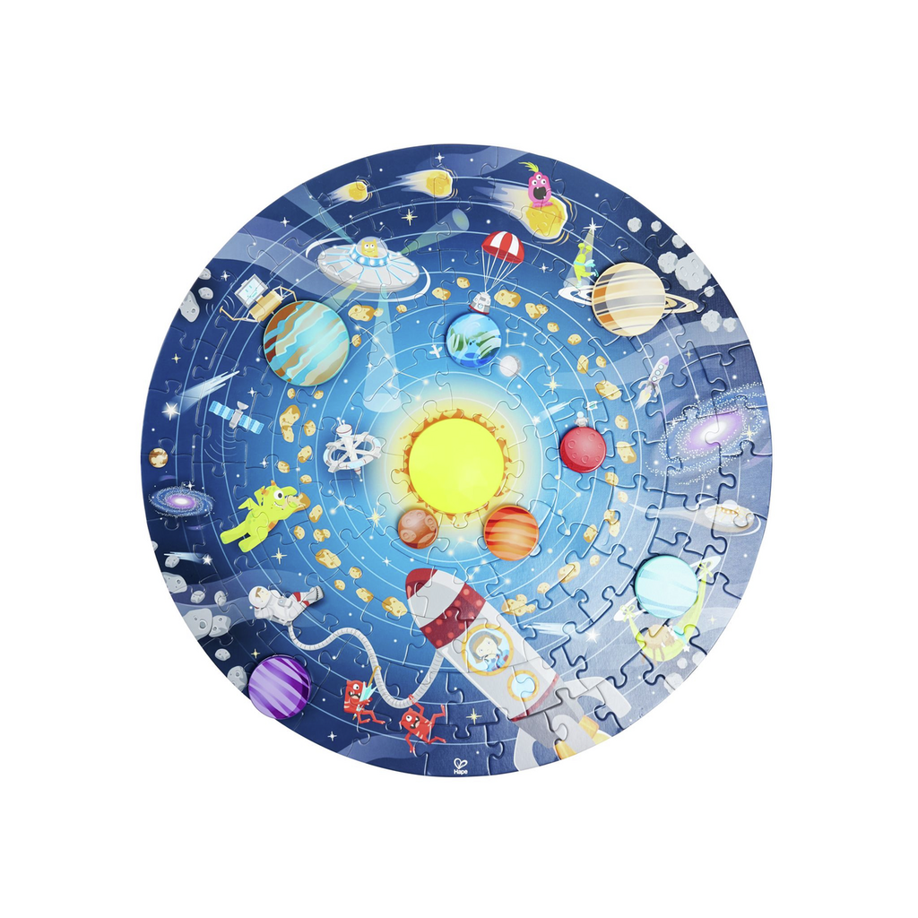 Hape - Solar System Puzzle - Hape - littleyoyo.ca