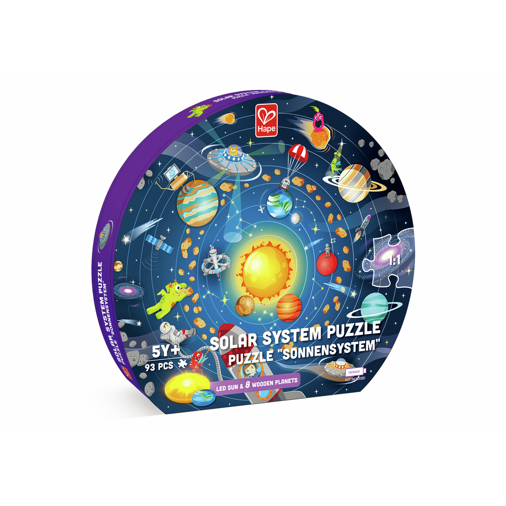 Hape - Solar System Puzzle - Hape - littleyoyo.ca