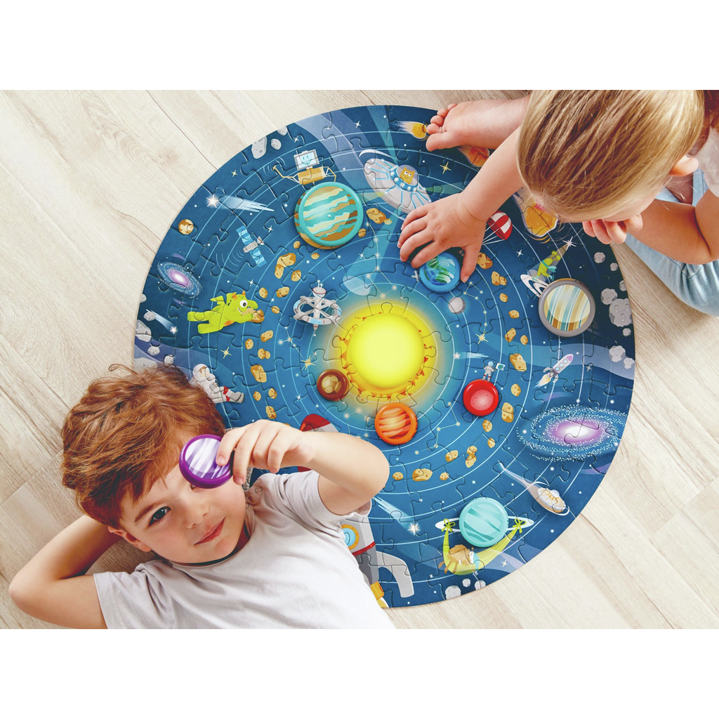 Hape - Solar System Puzzle - Hape - littleyoyo.ca