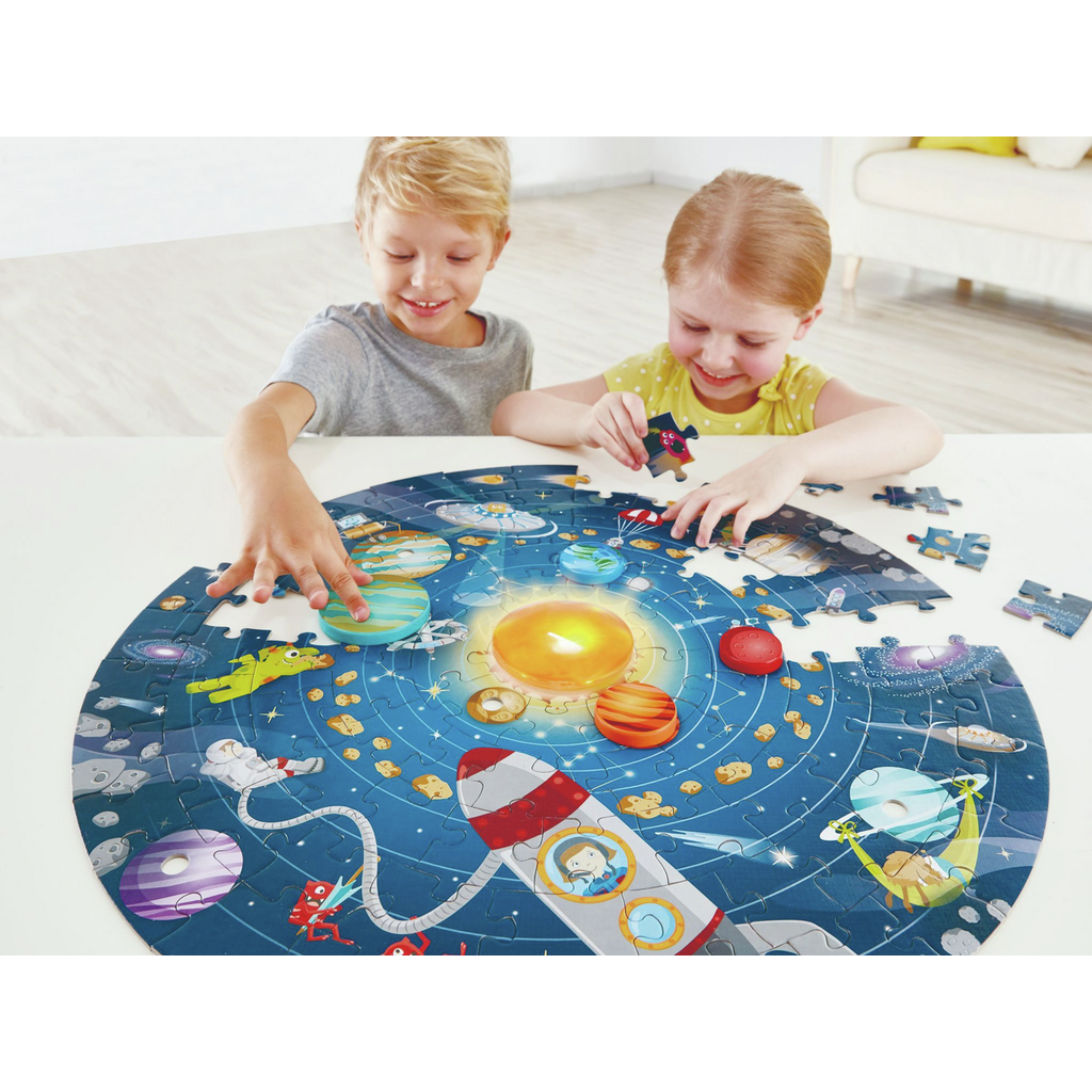 Hape - Solar System Puzzle - Hape - littleyoyo.ca