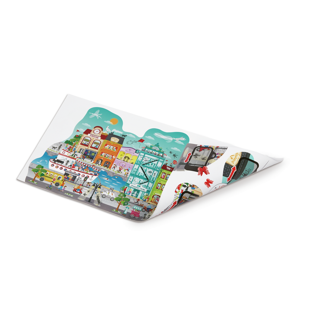 Hape - Animated City Puzzle - Hape - littleyoyo.ca