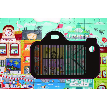 Hape - Animated City Puzzle