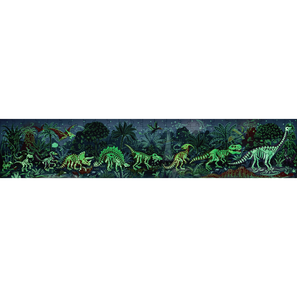 Hape - Dinosaur Glow-in-the-Dark Puzzle - Hape - littleyoyo.ca
