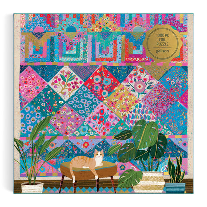 Victoria Ball Quilter's Corner - 1000pc Foil Jigsaw Puzzle