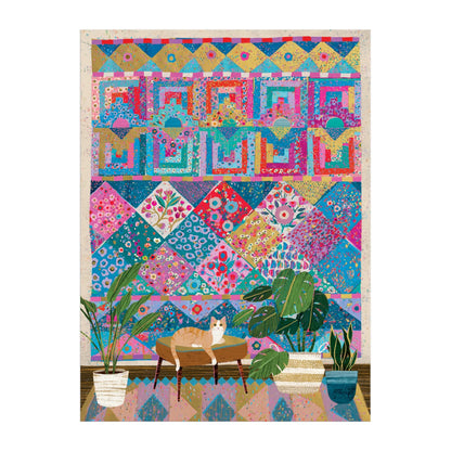 Victoria Ball Quilter's Corner - 1000pc Foil Jigsaw Puzzle