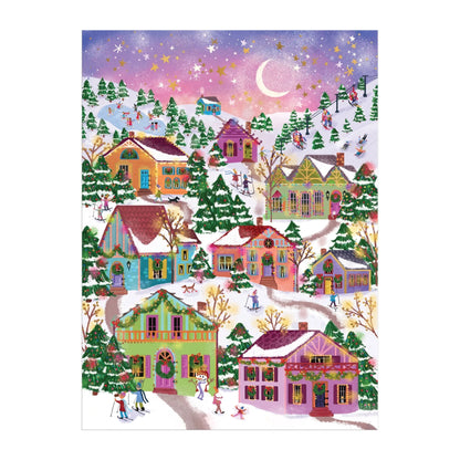 Joy Laforme Snowcap Village - 1000pc Jigsaw Puzzle