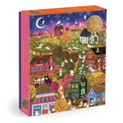 Joy Laforme Spooky Village - 1000pc Foil Jigsaw Puzzle - Galison - littleyoyo.ca