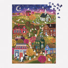 Joy Laforme Spooky Village - 1000pc Foil Jigsaw Puzzle - Galison - littleyoyo.ca