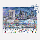 Michael Storrings Snowfall Over New York City - 1000pc Jigsaw Puzzle - Galison - littleyoyo.ca