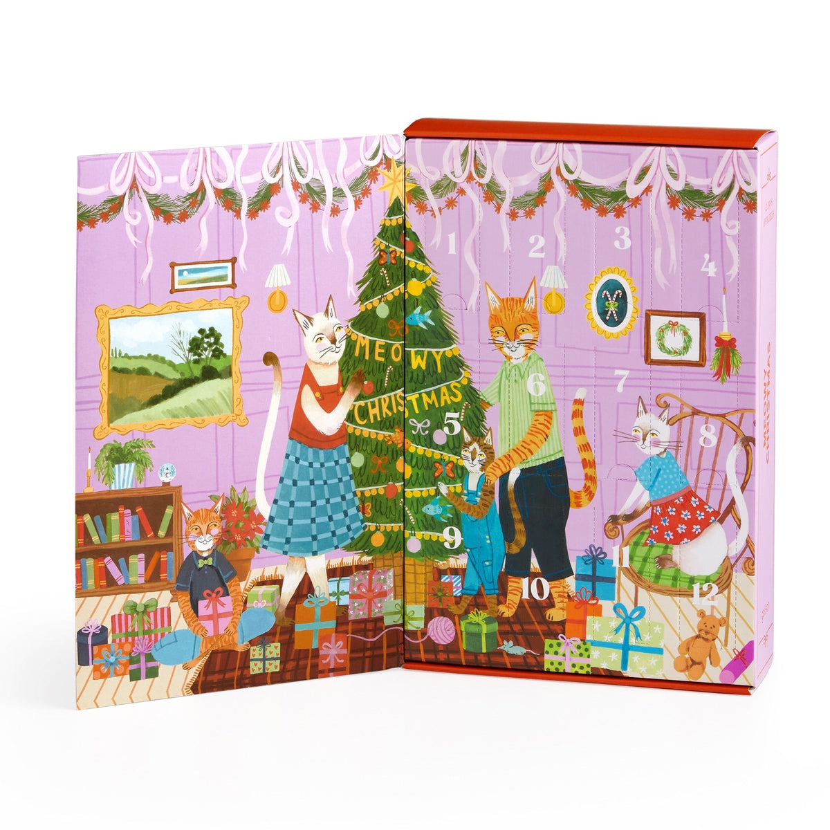 Meowy Christmas 12 Days of Puzzles - 500 Piece Countdown